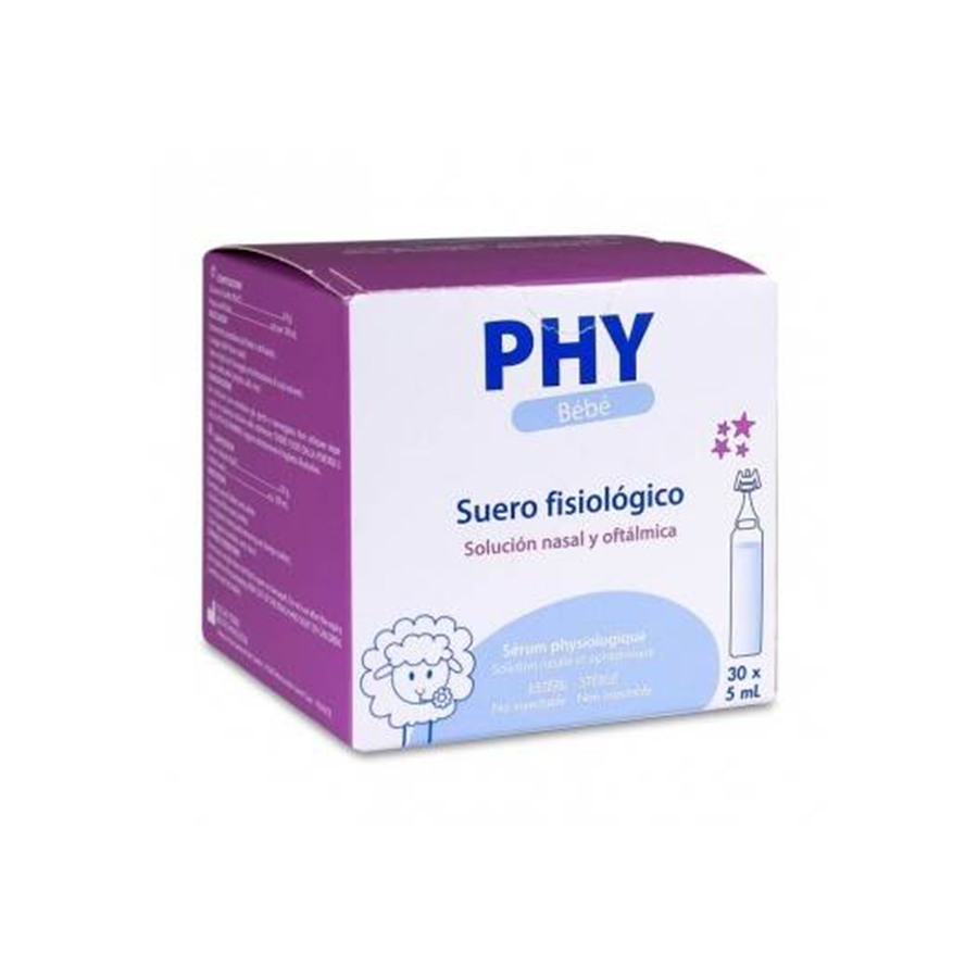 Physiodose sérum physiologique 30 unidoses de 5ml - Babyfive Maroc